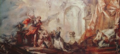 The Marriage of Tobias (detail) by Francesco Guardi